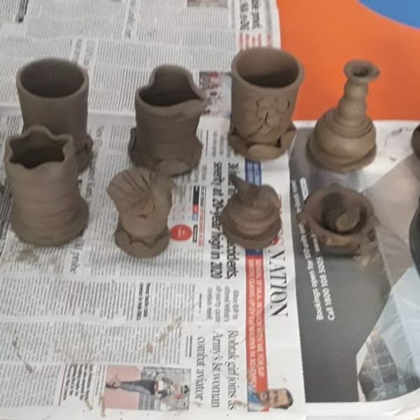 Pottery making